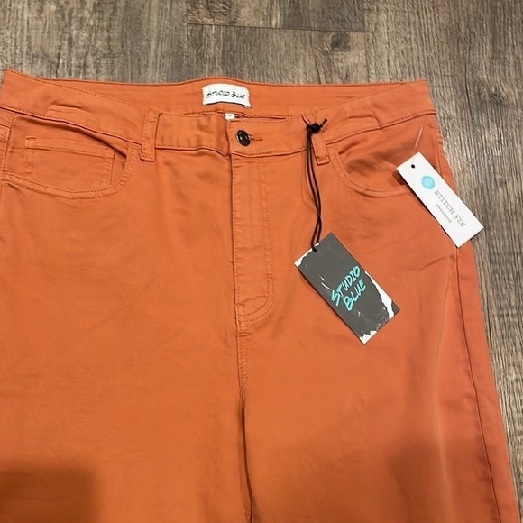 Studio Blue Aliyah Mid Rise Flare Pants - Picture 5 of 9